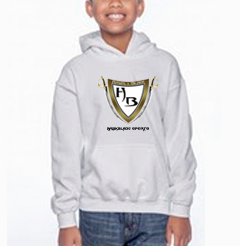 Boys White Hoodie/BWG