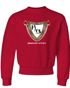 Boys Red SweatShirt/BWG