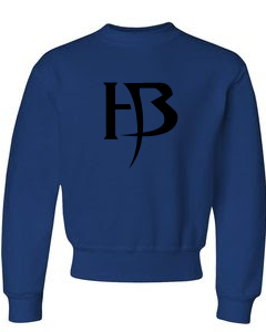 Blue Sweatshirt/HB-Black
