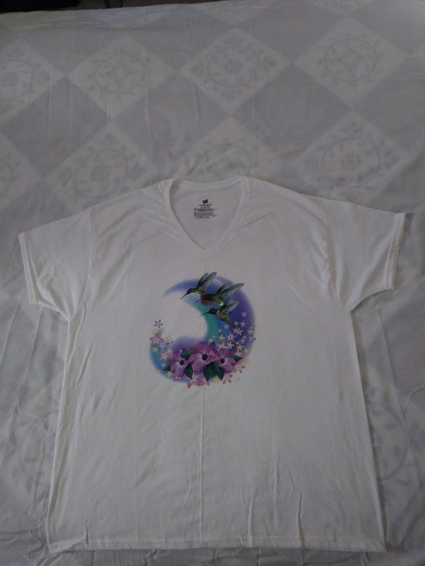 Humming Bird V-Neck
