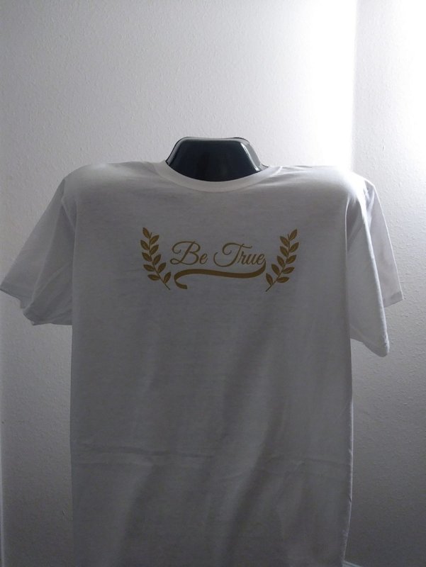 Be True4 - Unisex White Tee