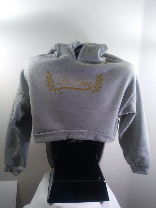Grey Hoodie / Be-True