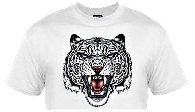 White Tiger Unisex Tee