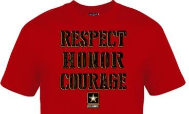Respect, Honor, Courage Tee