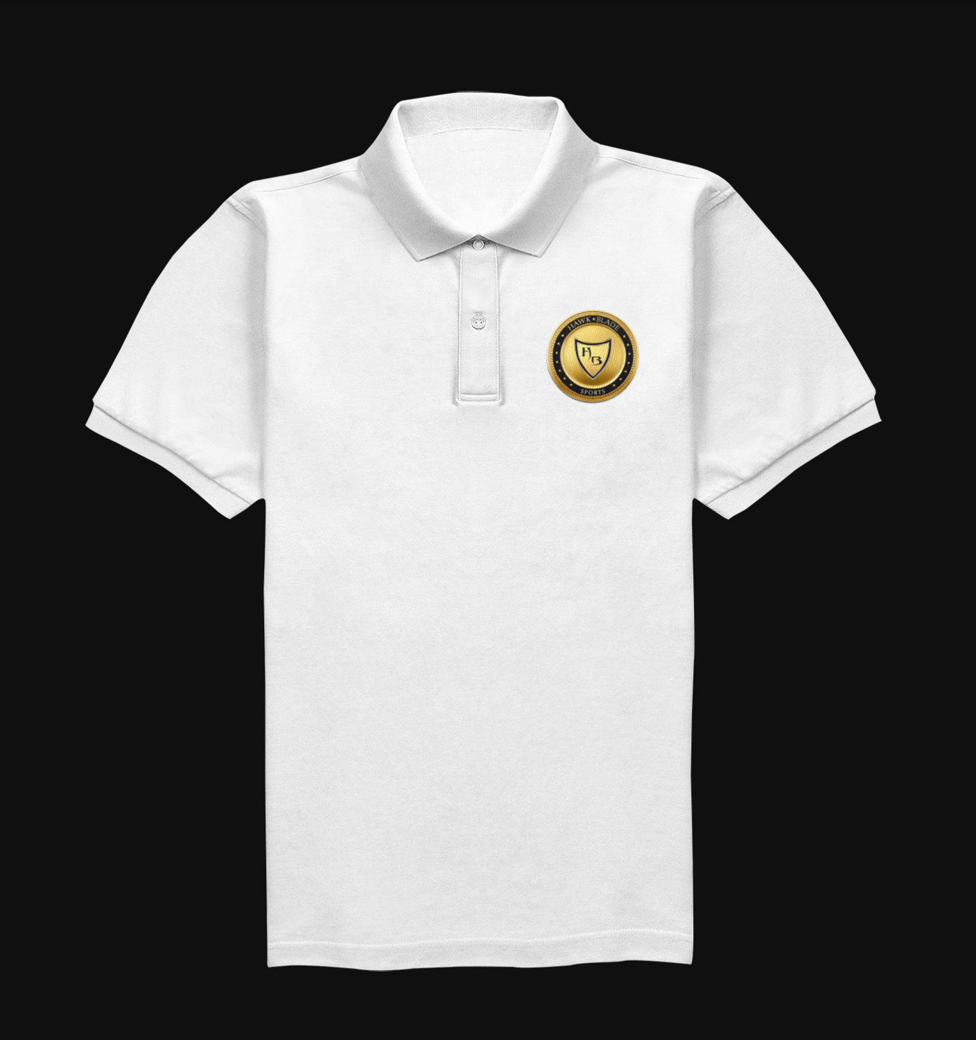 Black &amp; Gold Coin Tee