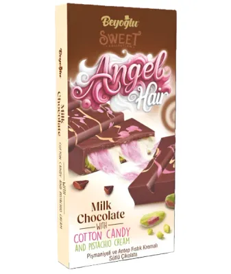 BEYOGLU MILK CHOC&amp;PISTA CREAM 170GR