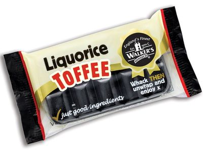 Walkers Liquorice Toffee