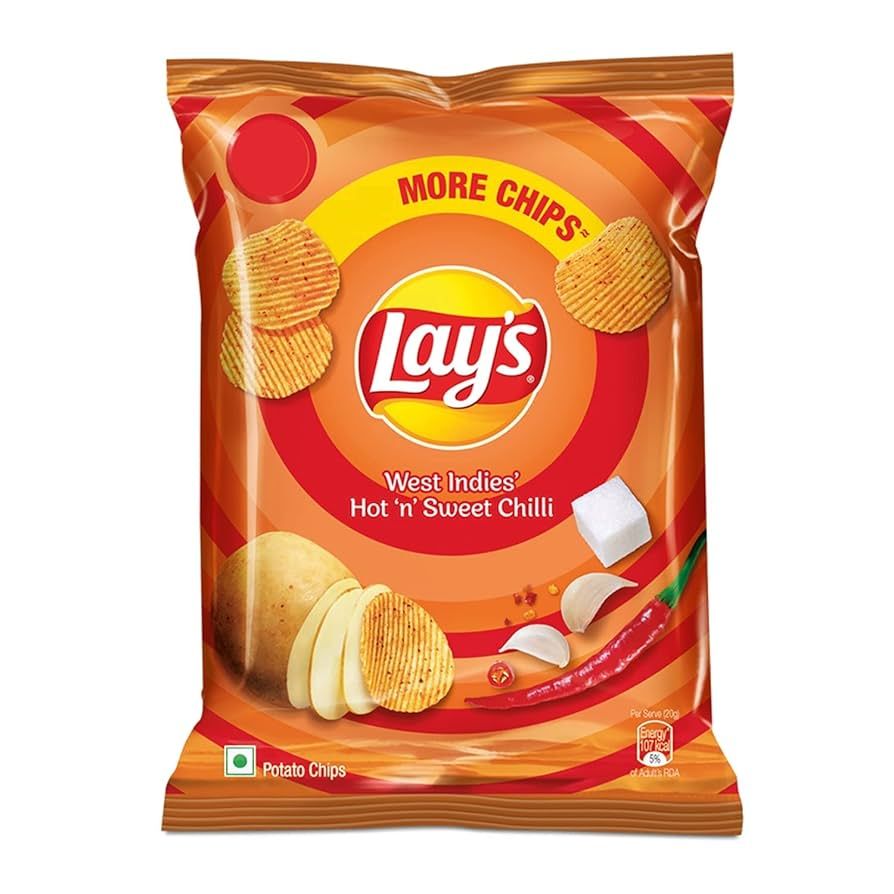 Lay&#39;s West Indies Hot &amp; Sweet Chilli