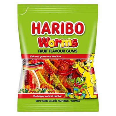 Haribo Worms Jellies