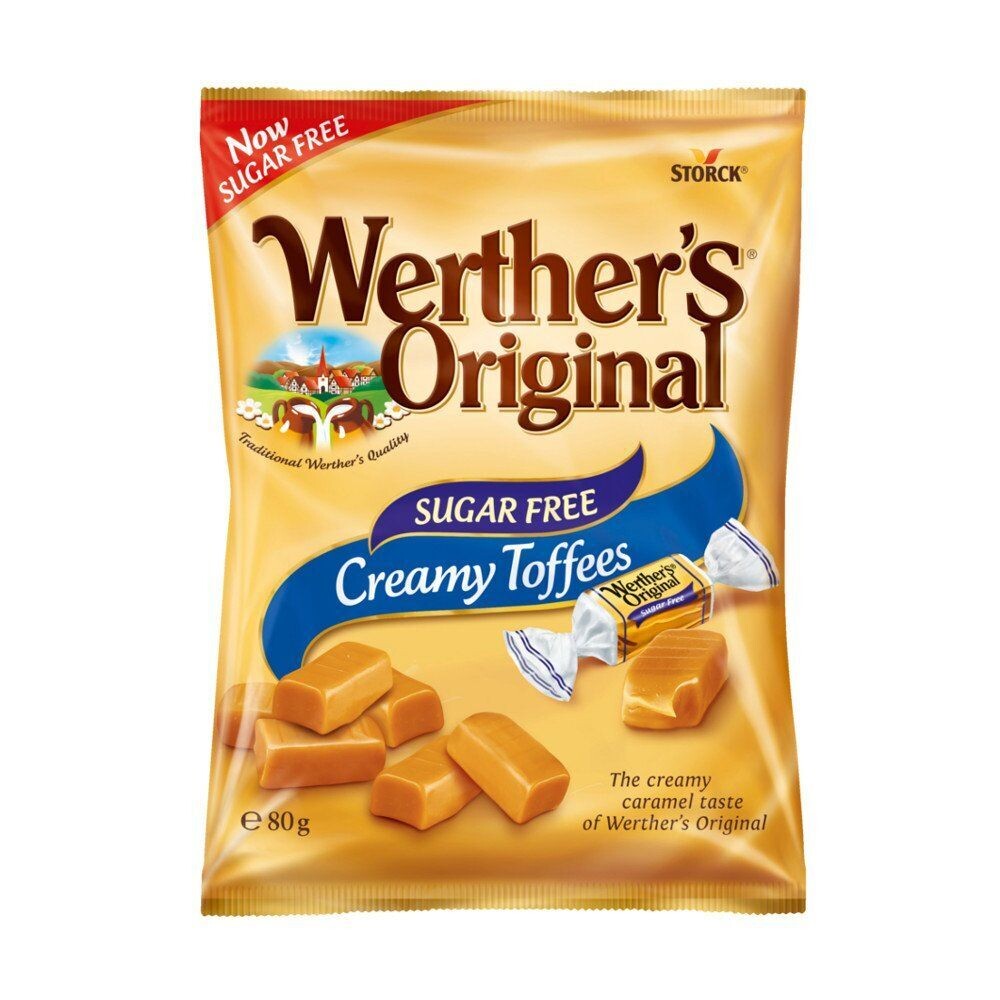 Werther's  Creamy Toffees Sugar Free