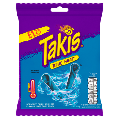 Takis Blue Heat
