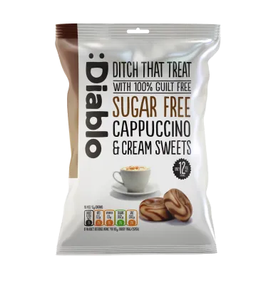 Diablo Cappuccino &amp; Cream Sweets Sugar Free