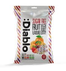 Diablo Fruit Toffees Sugar Free