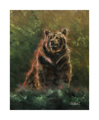 Bear Limited Edition (Of 500) Glicée Print