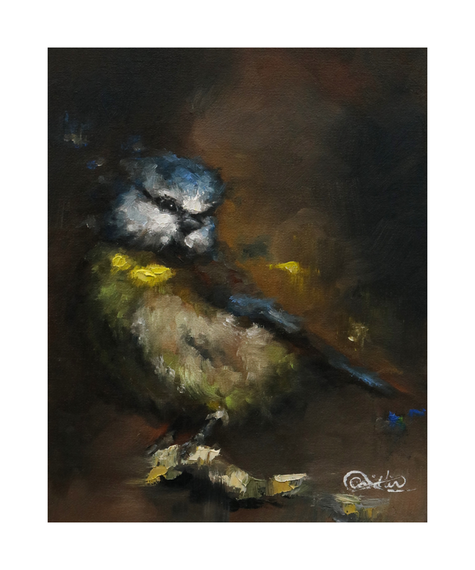 Blue Tit Limited Edition (Of 500) Gicleé Print