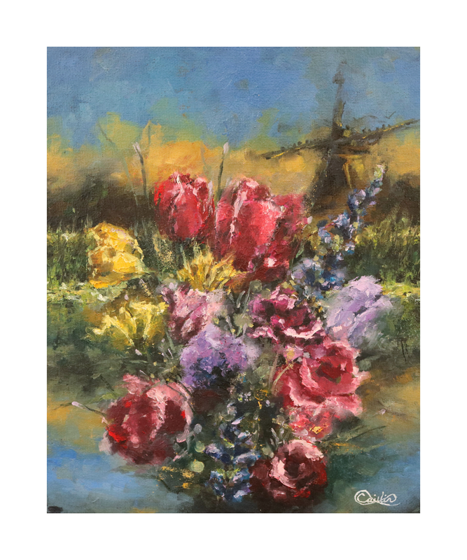 Kinderdijk Bloom Limited Edition (Of 500) Glicée Print