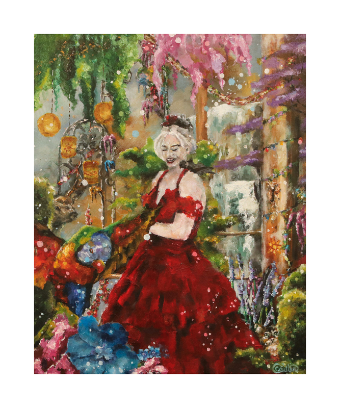 Red Dress Day Limited Edition (Of 500) Glicée Print