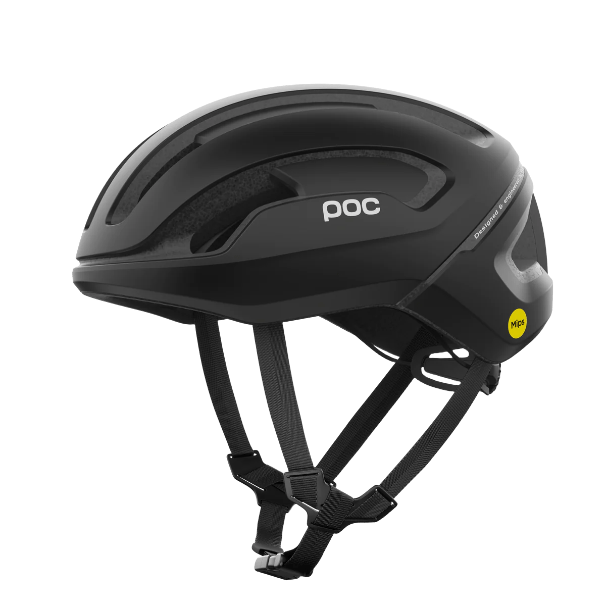 POC Omne Air Mips Helmet, Color: Uranium Black Matte, Size: Medium