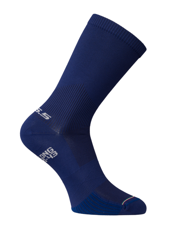 Q36.5 Ultra Long Socks, Color: Navy, Size: 44-47