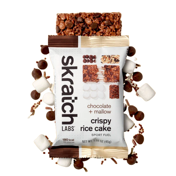 Skratch Labs Crispy Rice Cake, Color: Chocolate