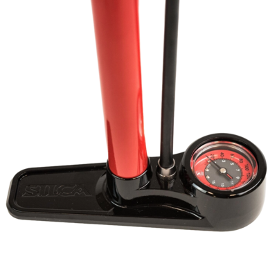 Silca Pista Floor Pump Red