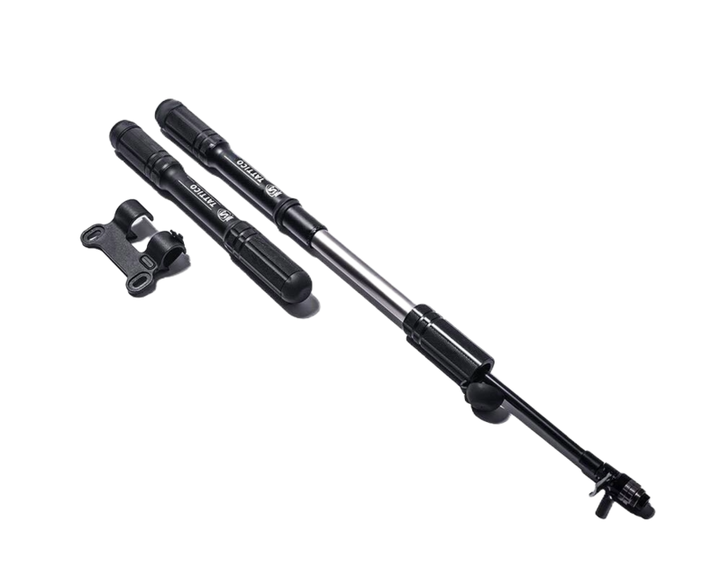 Silca Tattico Mini Pump w/ bottle cage mount