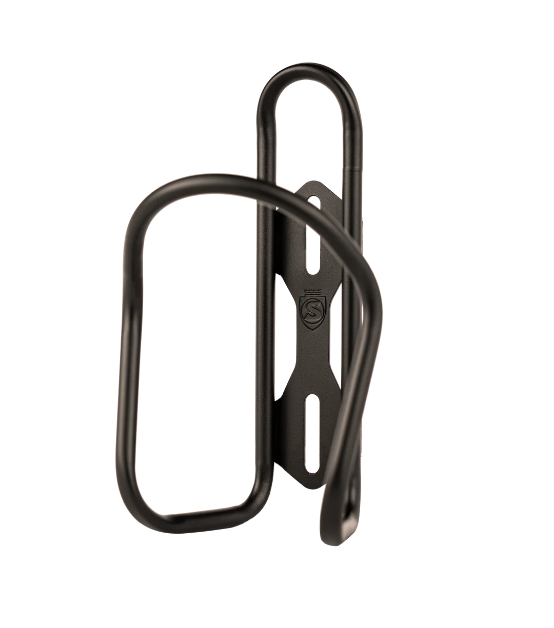 Silca Sicuro Titanium Bottle Cage, Color: Cerakote Black