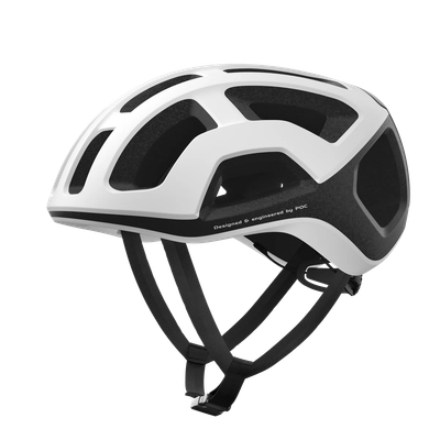 POC Ventral Lite Helmet, Color: Hydrogen White / Uranium Black Matte, Size: M