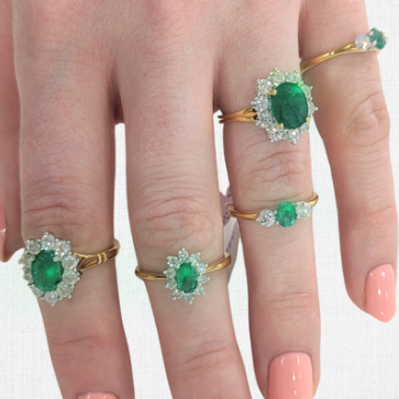 Emerald Rings
