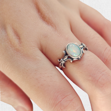 Opal Rings