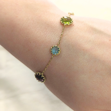 Semi-Precious Stone Bracelets