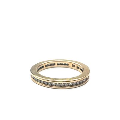 Diamond Channel Set Full Eternity Ring STE46
