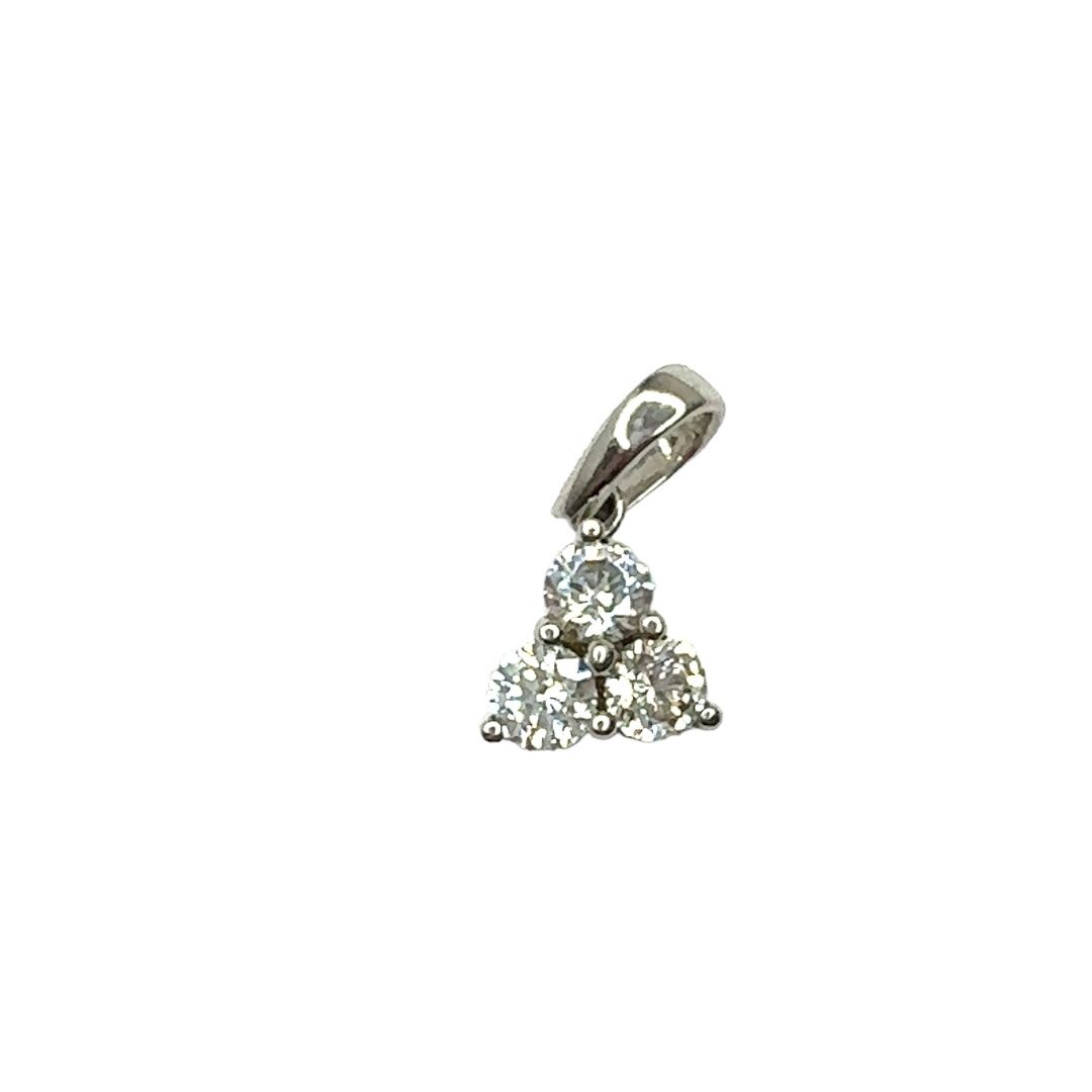 925 silver Swarovski crystal pendent