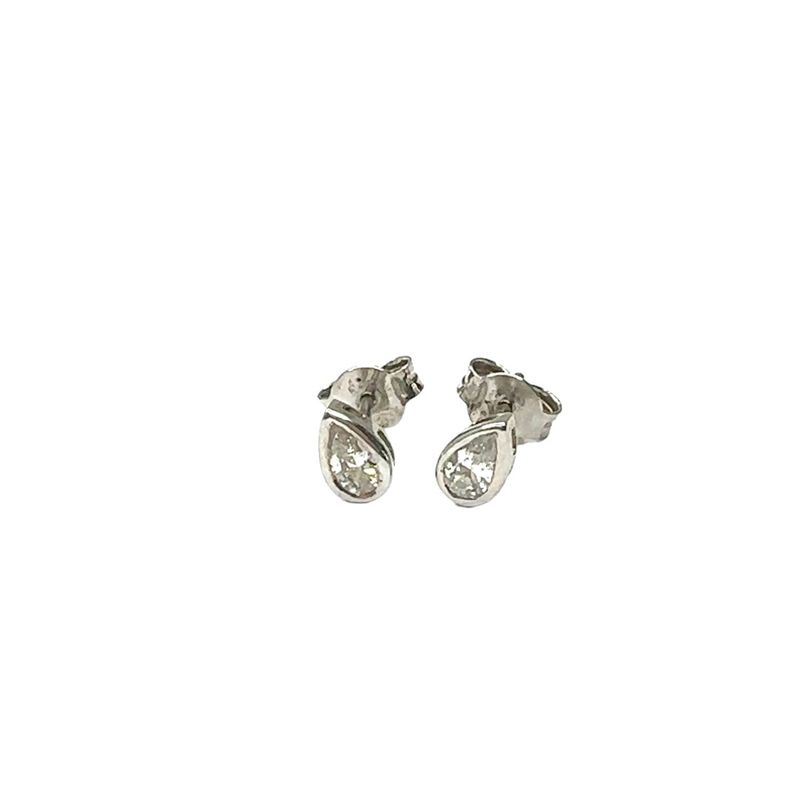 Swarovski crystal and sterling silver earrings