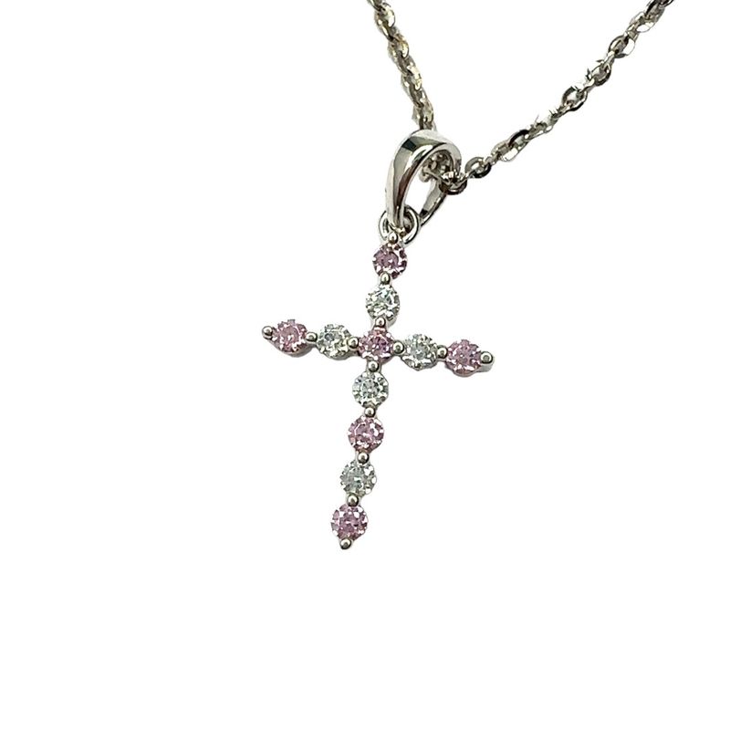 925 sterling silver Swarovski pendent cross style