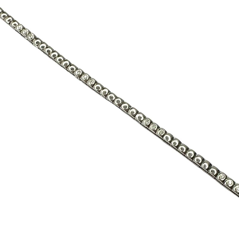 White Gold Diamond Tennis Bracelet RC14