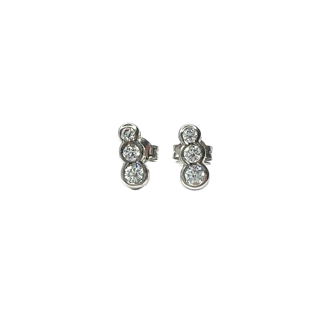 Swarovski 925 silver Swarovski crystal earrings