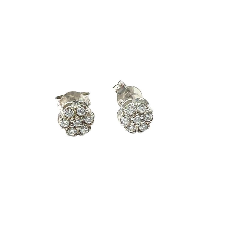 925 sterling silver Swarovski crystal earrings