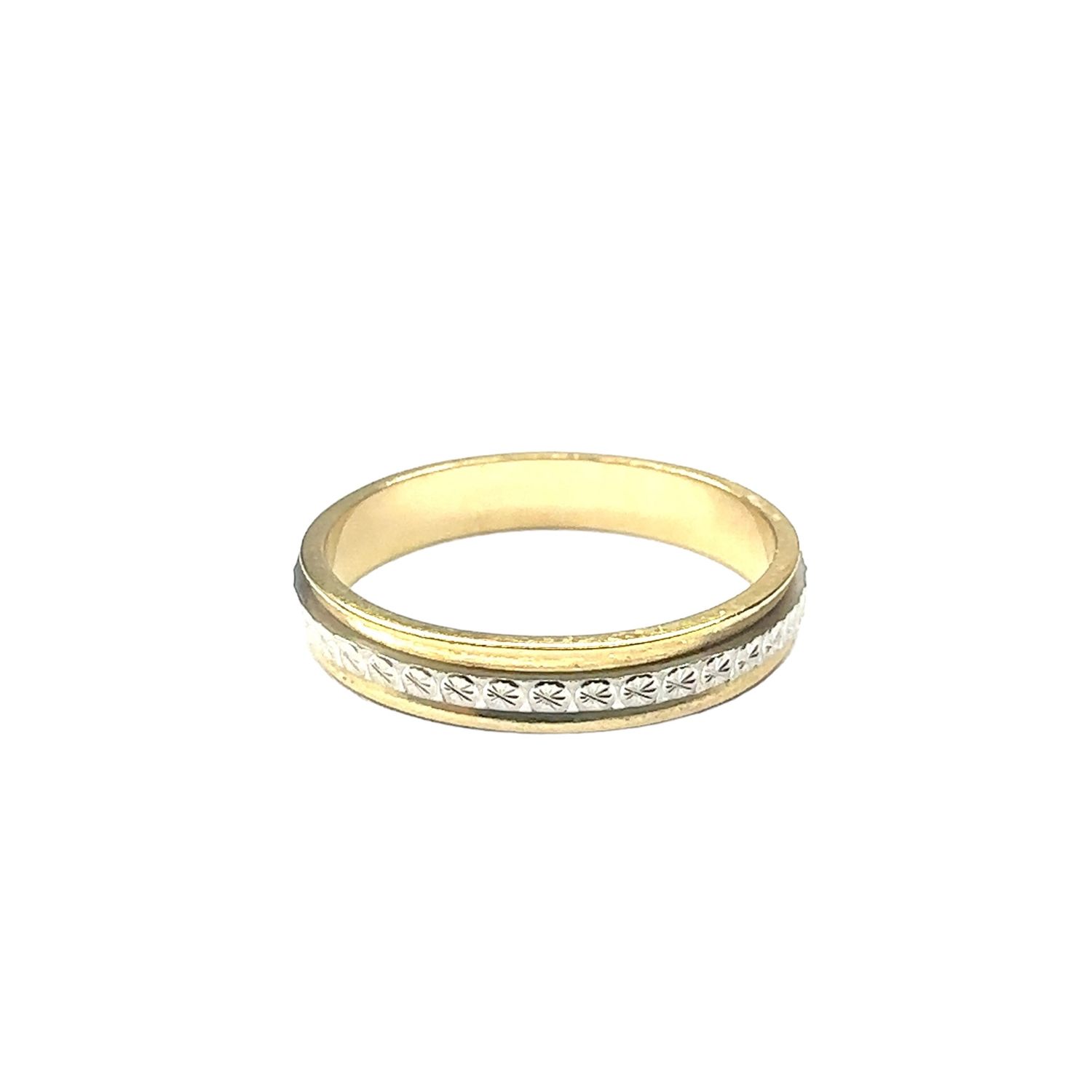 9ct yellow gold diamond full eternity ring 0.25ct