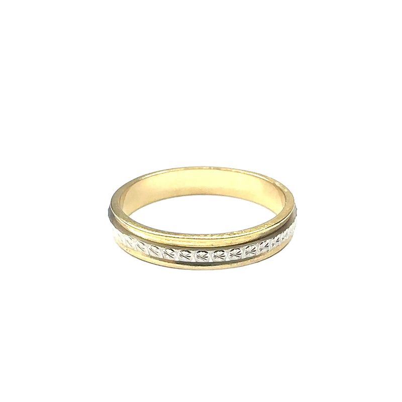 9ct yellow gold diamond full eternity ring 0.25ct