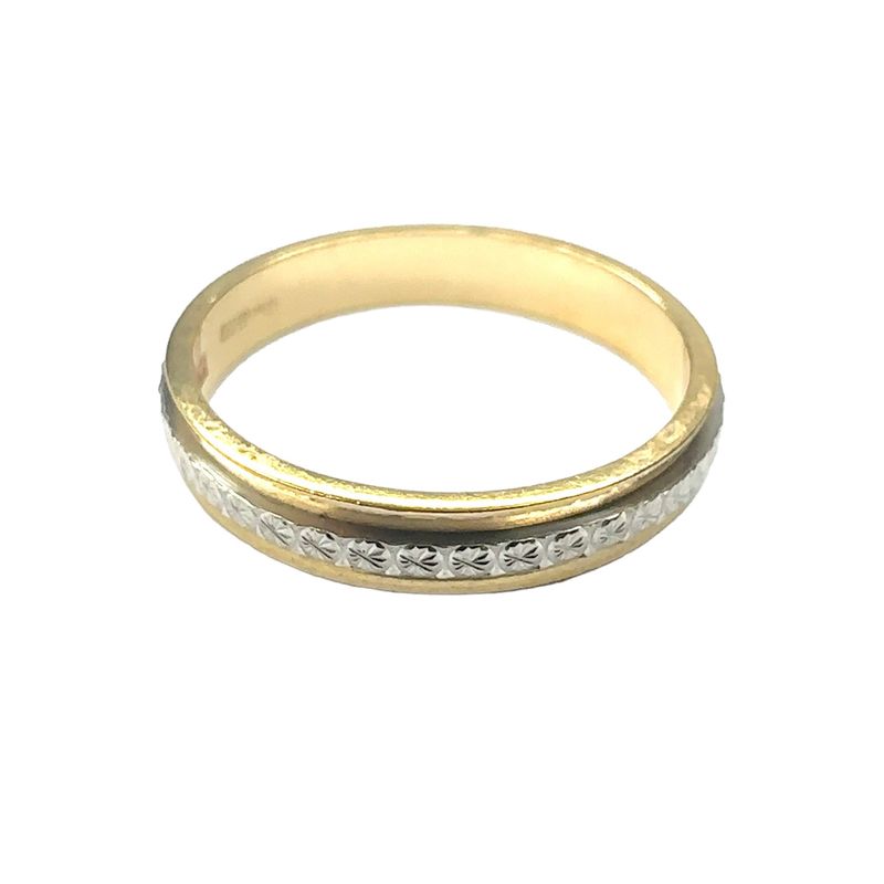 9ct yellow gold diamond full eternity ring 0.25ct
