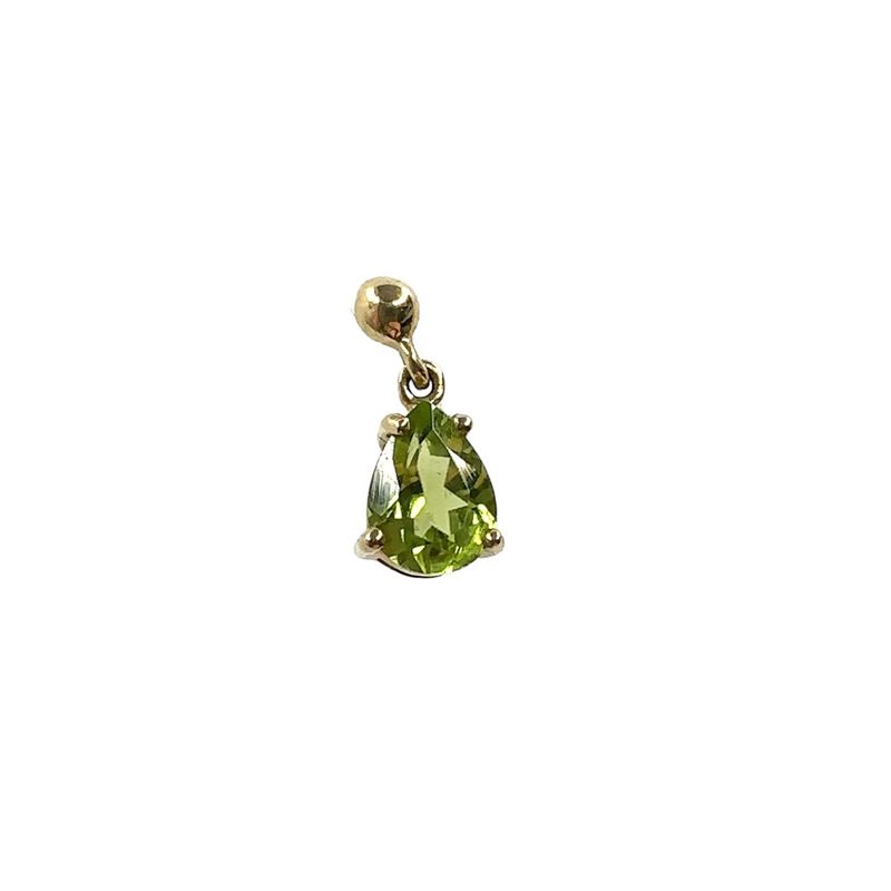 Peridot Dropper Studs STE014