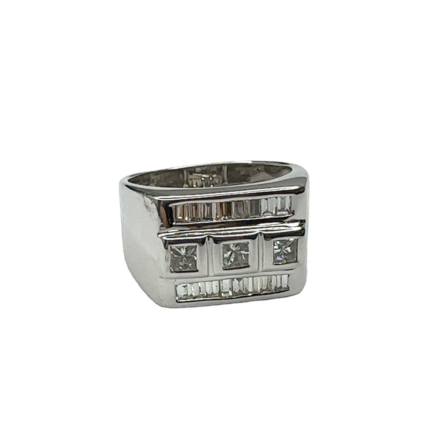 14ct white gold diamond 0.50ct ring