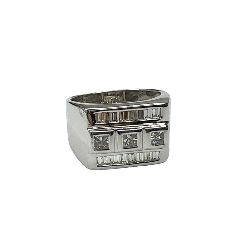 14ct white gold diamond 0.50ct ring