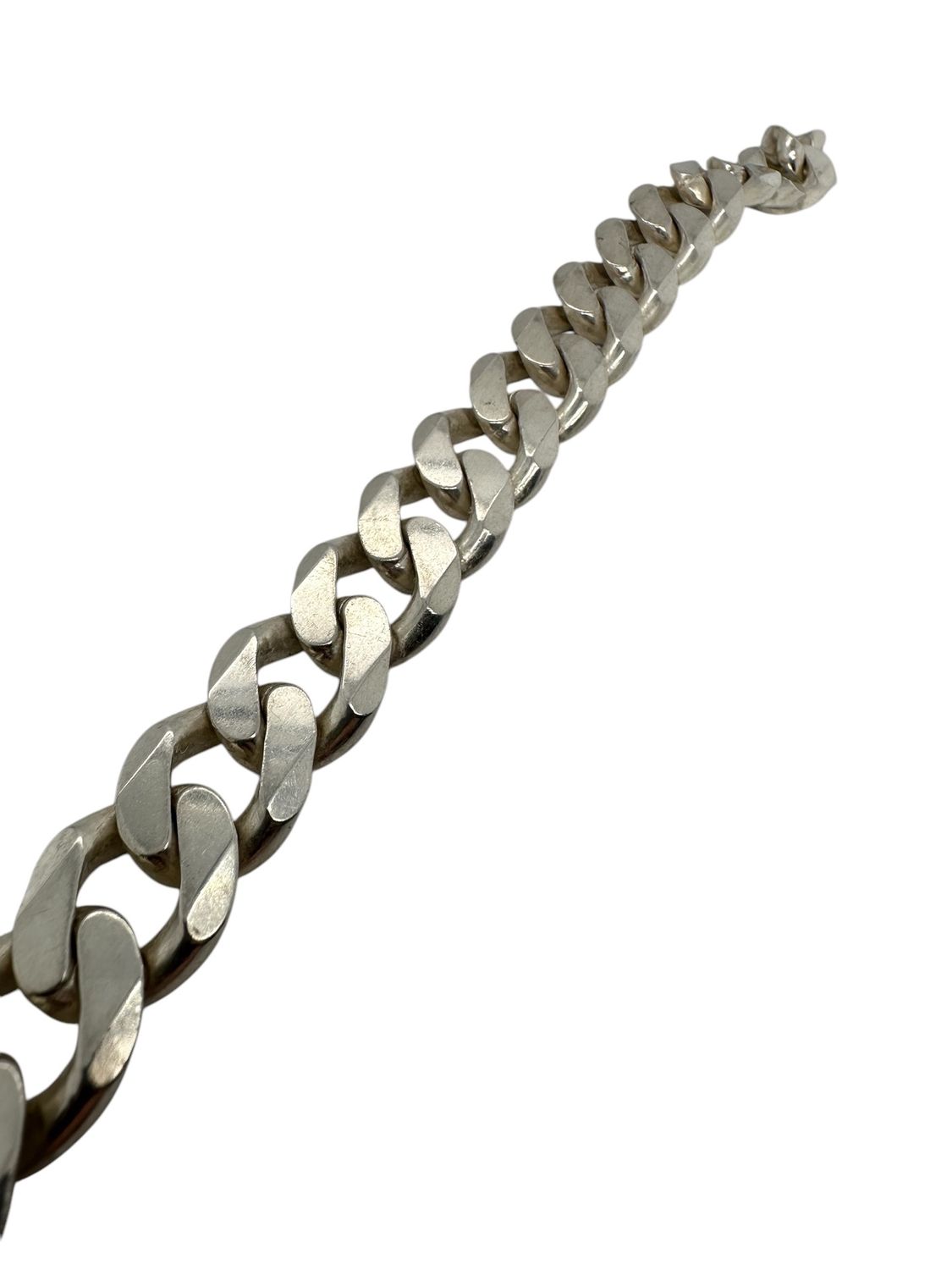 925 silver heavy Cuban bracelet
