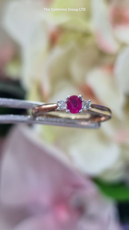 Ruby &amp; Diamond Ring MLS252