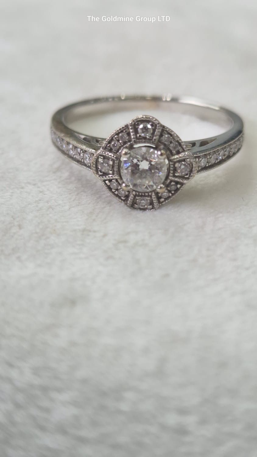 ArtDeco Style Diamond Ring MLS47