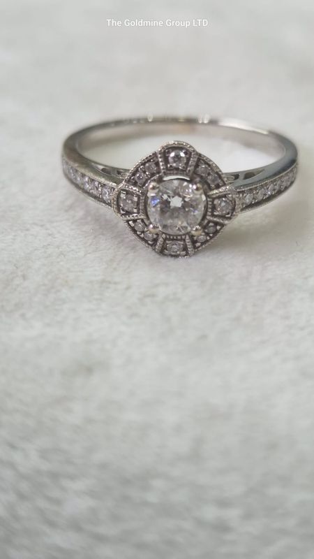 ArtDeco Style Diamond Ring MLS47