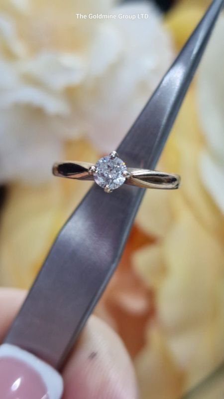 Solitaire Diamond Engagement Ring MLS49