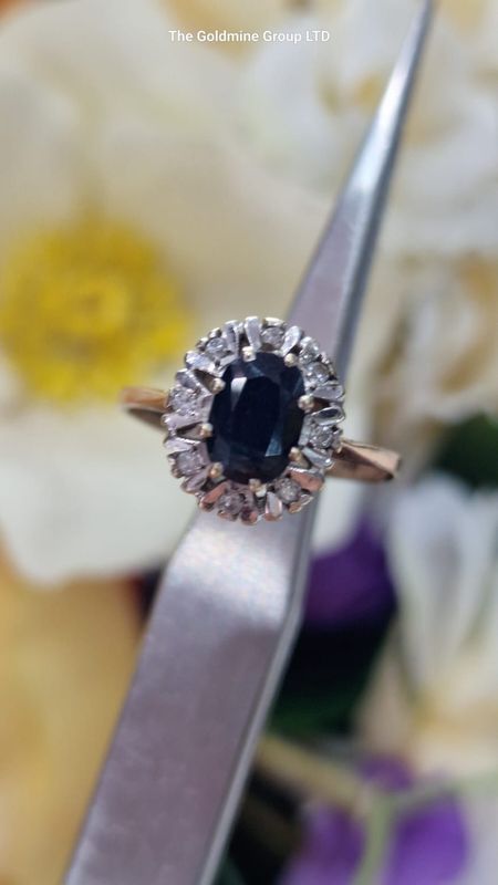 Vintage Style Sapphire Ring MLS59